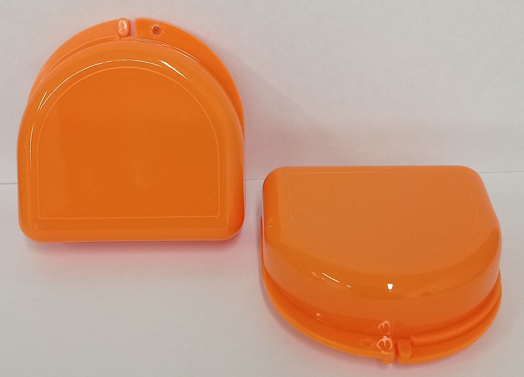 Krabička na aparát se zádrží na klíček MINI - oranžová s vůní pomeranče